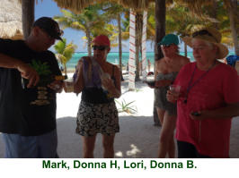 Mark, Donna H, Lori, Donna B.